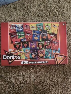 Doritos 500 Piece Puzzle - Assorted Chip Bags Design